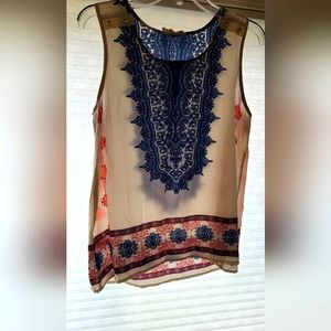 Boho Sleeveless Top